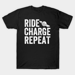 Onewheel - ride charge repeat T-Shirt